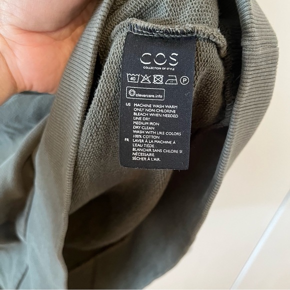 COS French Terry sweater - Picture 4 of 4